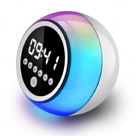 Alarm clock Speaker with lights